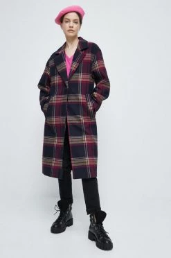 Γυναικεία Παλτά Παλτό από μείγμα μαλλιού Medicine πολύχρωμο -Φτηνός Medicine Κατάστημα unnamed file 743