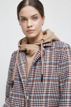 Γυναικεία Παλτά Παλτό από μείγμα μαλλιού Medicine πολύχρωμο -Φτηνός Medicine Κατάστημα unnamed file 749