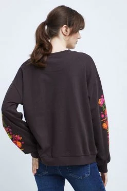 Γυναικεία Χωρίς φερμουάρ Βαμβακερή μπλούζα Medicine χρώμα: καφέ -Φτηνός Medicine Κατάστημα unnamed file 760