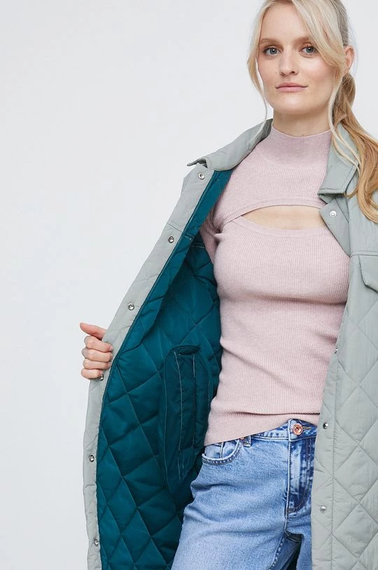 Γυναικεία Παλτά Παλτό Medicine πράσινο 6 Γυναικεία Παλτά Παλτό Medicine πράσινο - Image 4