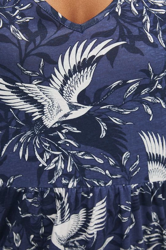 Γυναικεία Φορέματα Βαμβακερό φόρεμα Medicine ναυτικό μπλε 7 Γυναικεία Φορέματα Βαμβακερό φόρεμα Medicine ναυτικό μπλε - Image 5