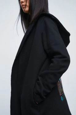 Γυναικεία Με φερμουάρ Βαμβακερή μπλούζα Medicine χρώμα: μαύρο -Φτηνός Medicine Κατάστημα unnamed file 79