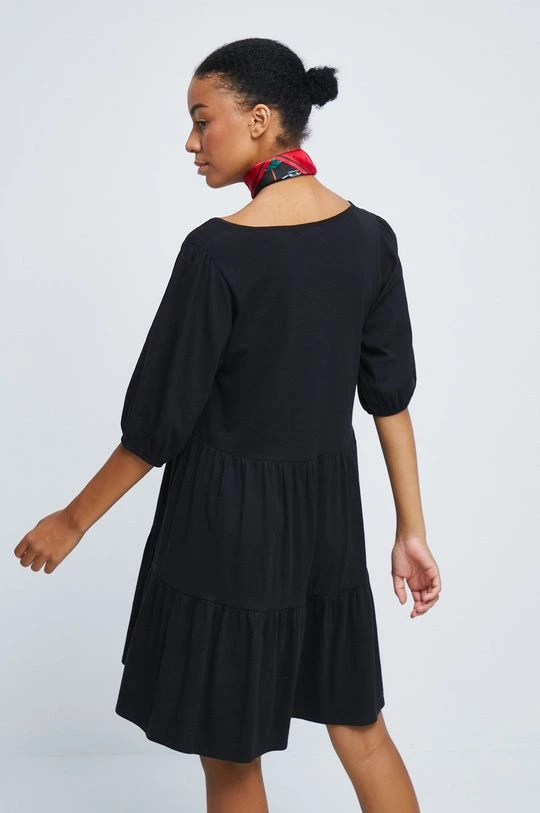 Γυναικεία Φορέματα Βαμβακερό φόρεμα Medicine μαύρο 4 Γυναικεία Φορέματα Βαμβακερό φόρεμα Medicine μαύρο - Image 2