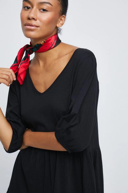 Γυναικεία Φορέματα Βαμβακερό φόρεμα Medicine μαύρο 7 Γυναικεία Φορέματα Βαμβακερό φόρεμα Medicine μαύρο - Image 5