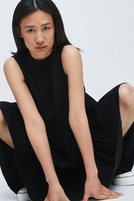 Γυναικεία Φορέματα Φόρεμα Medicine μαύρο 7 Γυναικεία Φορέματα Φόρεμα Medicine μαύρο - Image 5