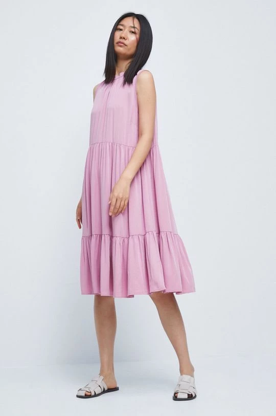 Γυναικεία Φορέματα Φόρεμα Medicine ροζ 4 Γυναικεία Φορέματα Φόρεμα Medicine ροζ - Image 2