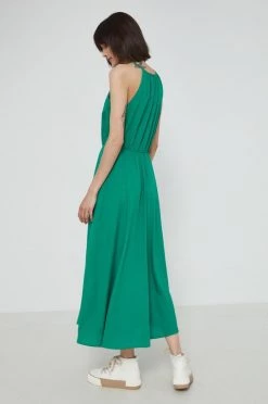 Γυναικεία Φορέματα Φόρεμα από λινό μείγμα Medicine πράσινο -Φτηνός Medicine Κατάστημα unnamed file 860