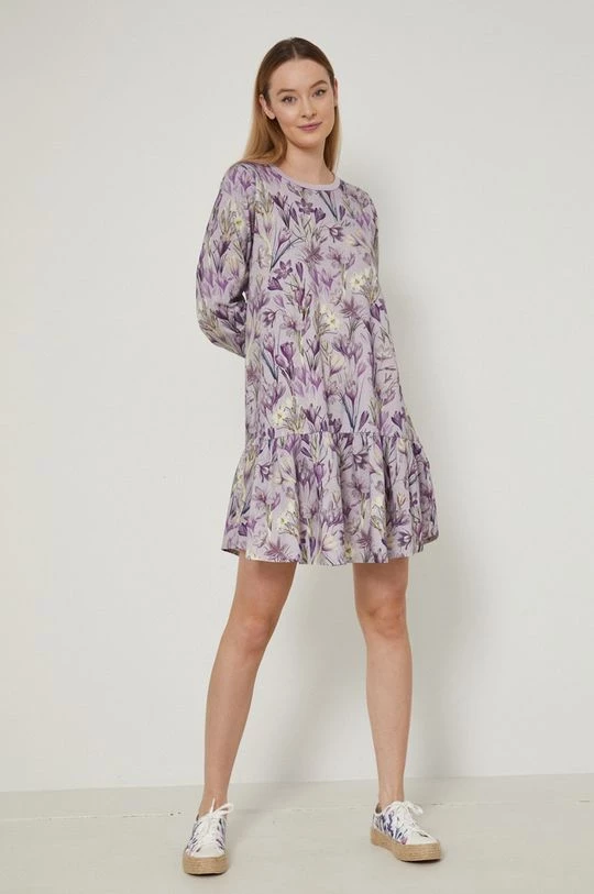 Γυναικεία Φορέματα Βαμβακερό φόρεμα Medicine πολύχρωμο 4 Γυναικεία Φορέματα Βαμβακερό φόρεμα Medicine πολύχρωμο - Image 2