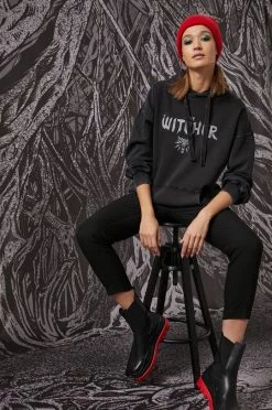 Γυναικεία Χωρίς φερμουάρ Medicine - Βαμβακερή μπλούζα Witcher μαύρο