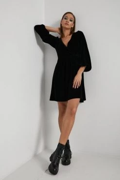 Γυναικεία Φορέματα Medicine - Φόρεμα Distorted Blooms μαύρο