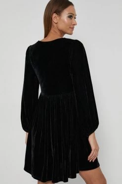 Γυναικεία Φορέματα Medicine - Φόρεμα Distorted Blooms μαύρο -Φτηνός Medicine Κατάστημα unnamed file 908