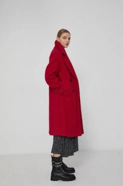 Γυναικεία Παλτά Medicine - Παλτό Essential έντονο ροζ