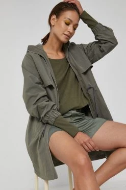 Γυναικεία Παλτά Medicine - Eπανωφόρι Essential ζεστή ελιά