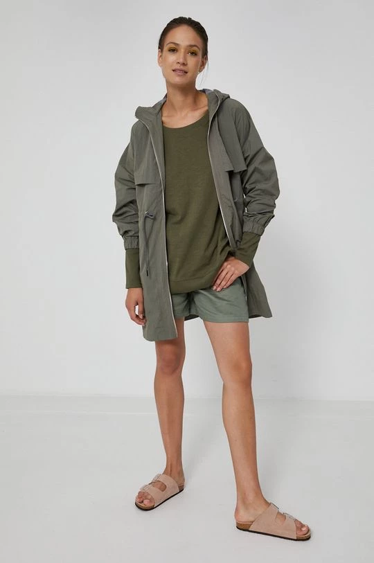 Γυναικεία Παλτά Medicine - Eπανωφόρι Essential ζεστή ελιά 4 Γυναικεία Παλτά Medicine - Eπανωφόρι Essential ζεστή ελιά - Image 2